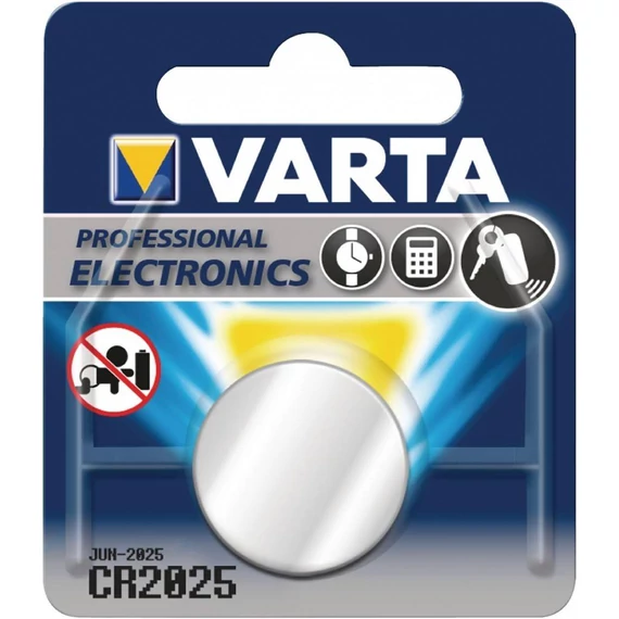 Varta Lithium 2025 3V gombelem