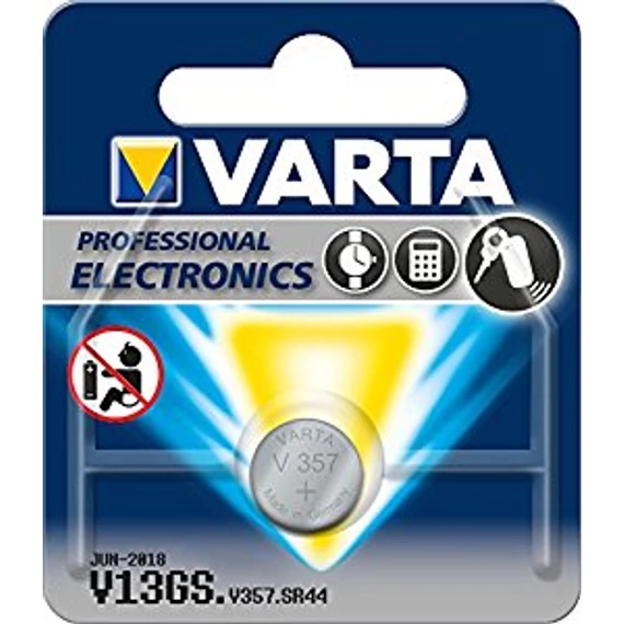 Varta Silver Oxide 357/SR44 1,5V gombelem