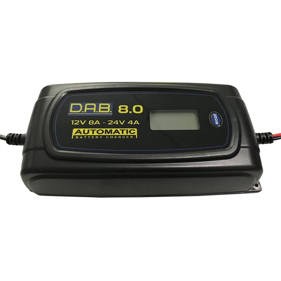 DAB 8.0 A automata 12/24V akkumulátortöltő