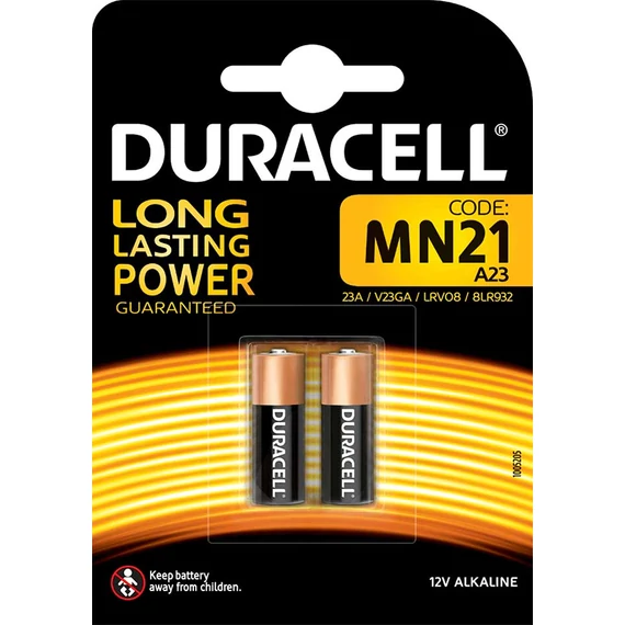 Duracell Alkaline MN21 12V elem