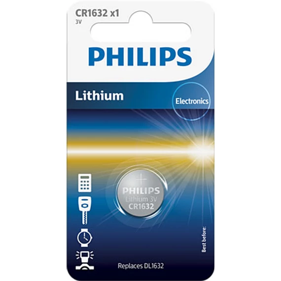 Philips CR 1632 3V lítium gombelem