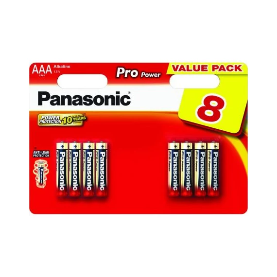 Panasonic Pro Power LR03/AAA elem 4+4