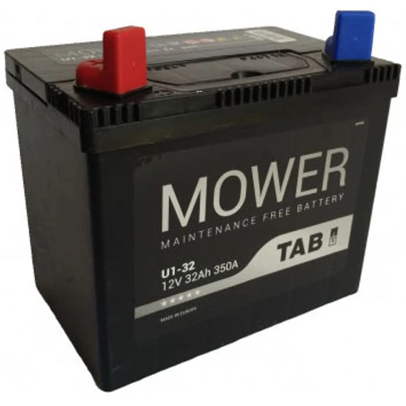 TAB Mower U1-32 12V 32Ah 350A bal+ fűnyíró akkumulátor