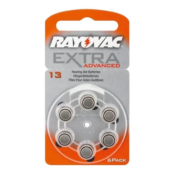 Rayovac V13 1,45V hallókészülék elem
