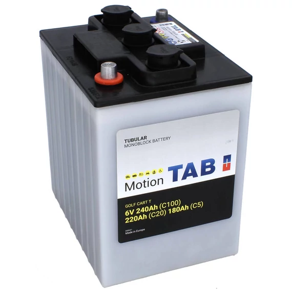 TAB Motion Tubular Golf Cart T 6V C20/220 C5/180 Ah (3TU6E)